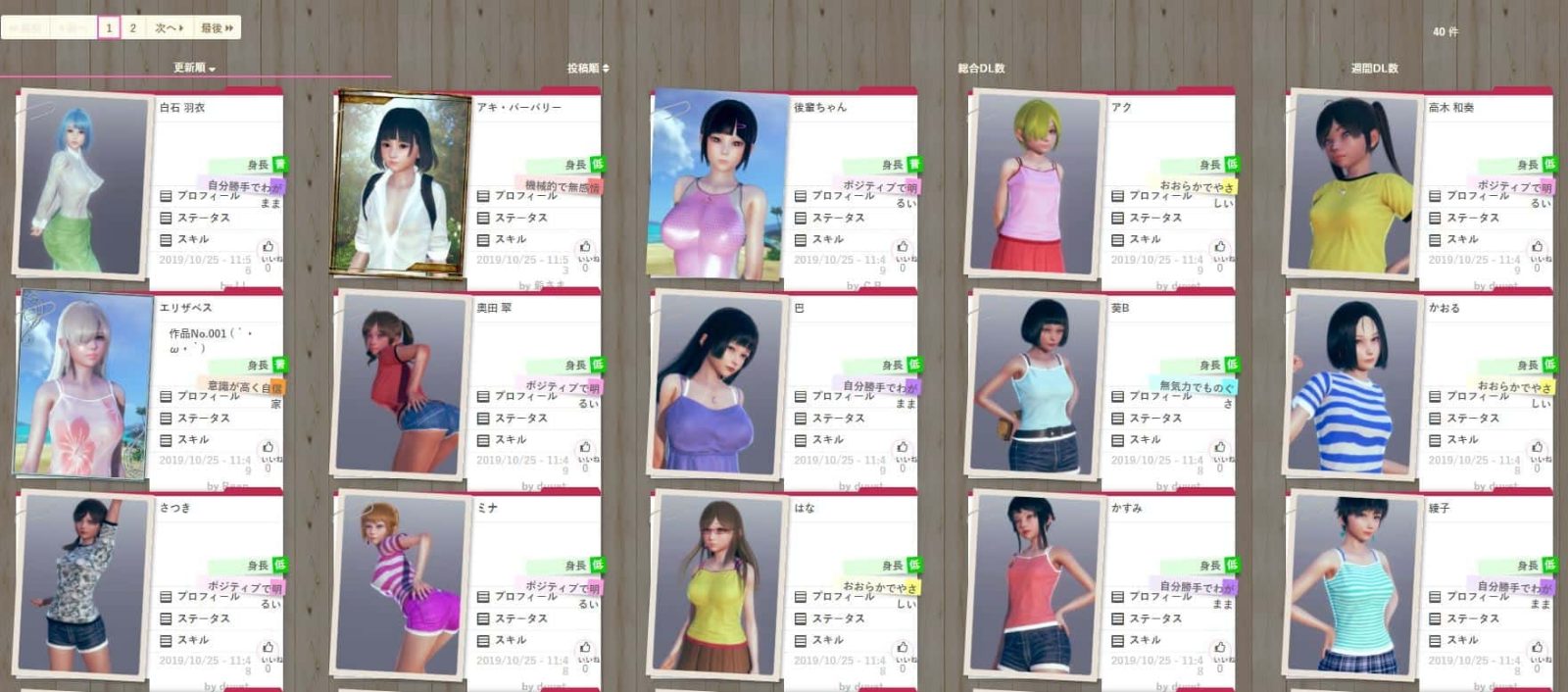 AI少女 角色养成 玩法截图 2